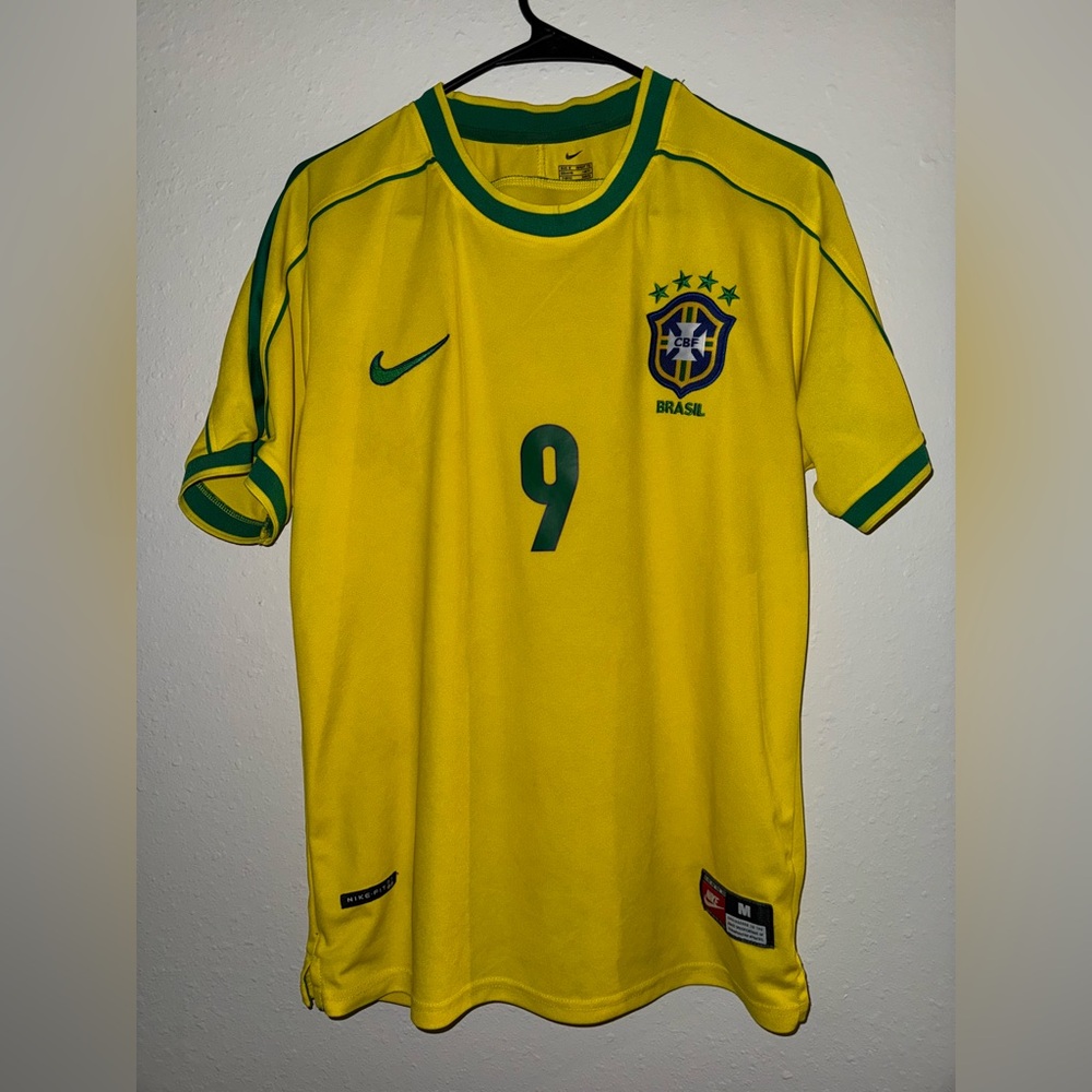 Brazil 1998 World Cup Home Jersey